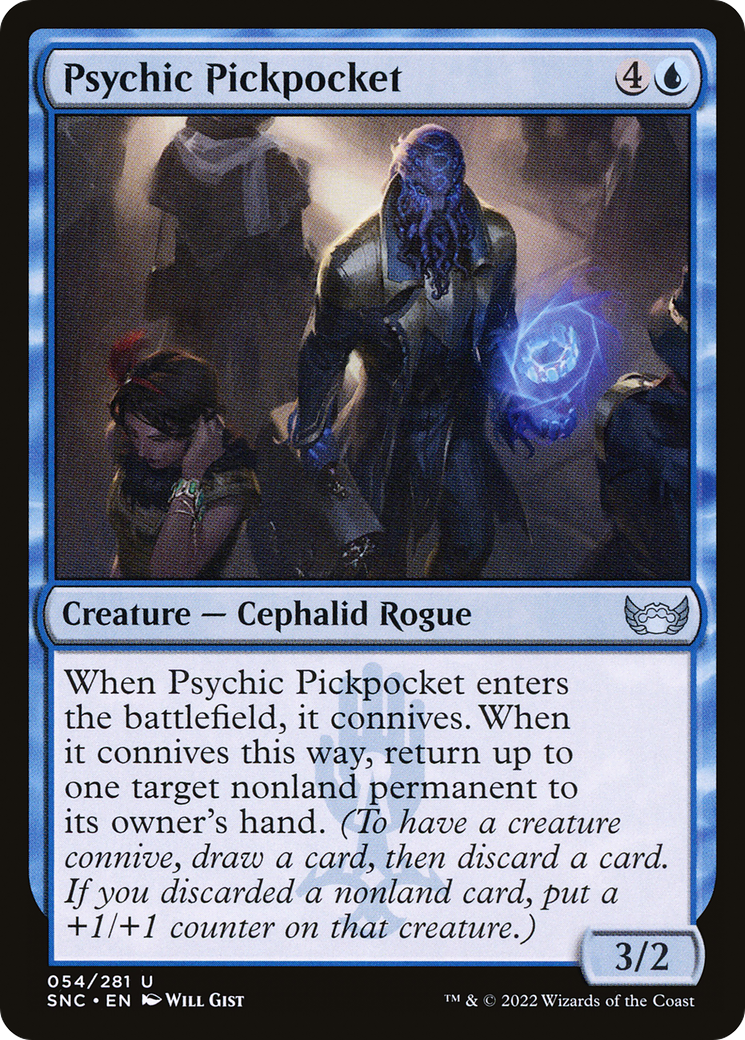 Psychic Pickpocket (SNC-054) - Streets of New Capenna Foil