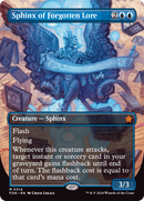 Sphinx of Forgotten Lore (Borderless) (FDN-314)  Foil - Foundations
