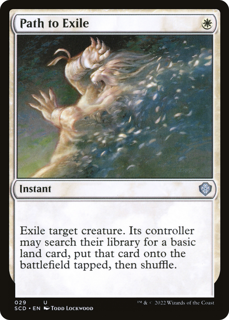 Path to Exile (SCD-029)  - Starter Commander Decks