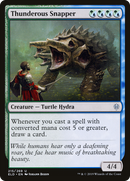Thunderous Snapper (ELD-215)  - Throne of Eldraine