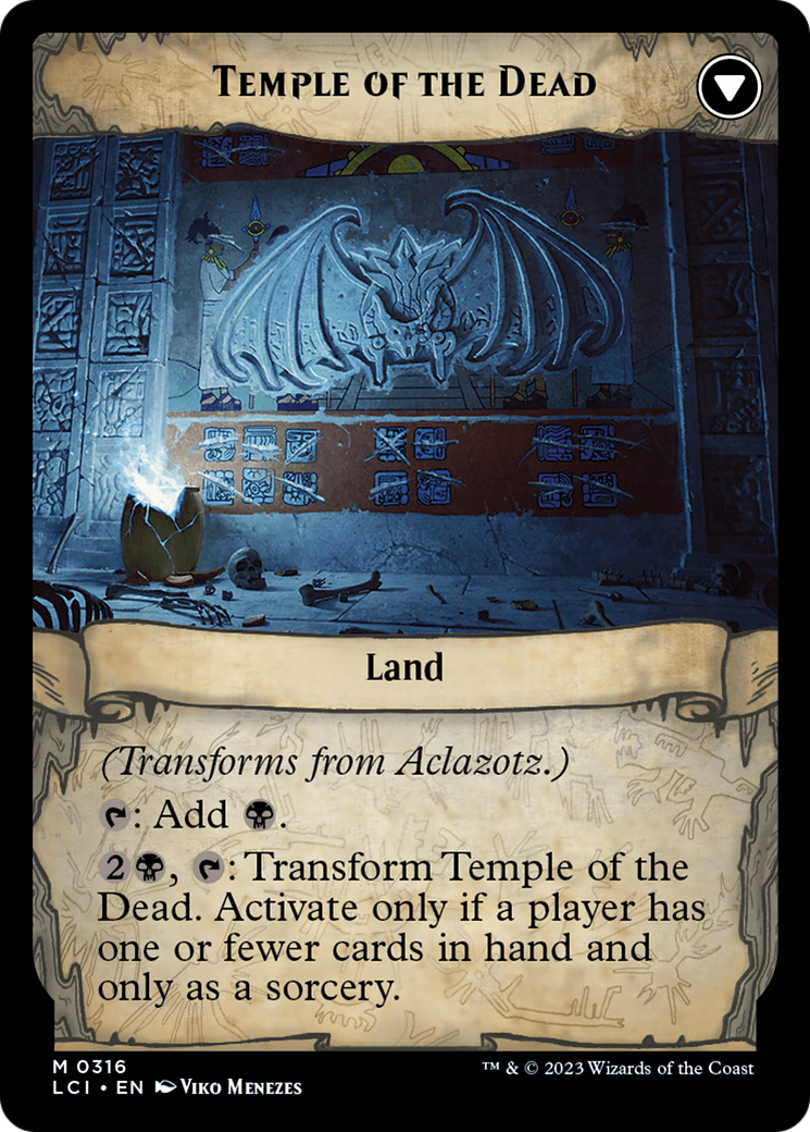 Aclazotz, Deepest Betrayal (Showcase) (LCI-316)  Foil - The Lost Caverns of Ixalan: (Showcase)