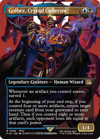 Golbez, Crystal Collector (Borderless) (FIN-395)  - FINAL FANTASY
