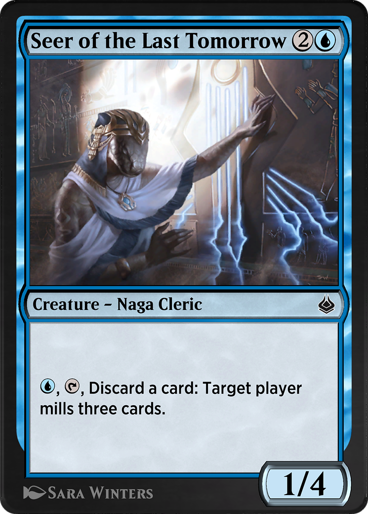 Seer of the Last Tomorrow (AKR-077)  - Amonkhet Remastered