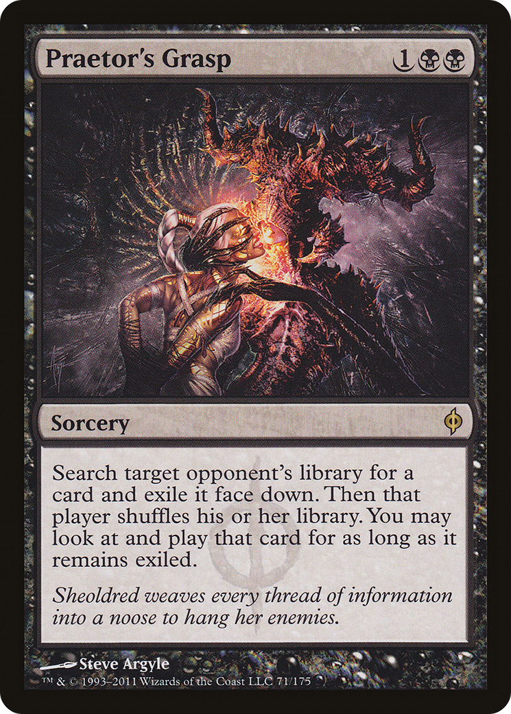 Praetor's Grasp (NPH-071)  Foil - New Phyrexia