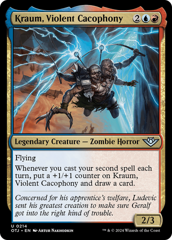 Kraum, Violent Cacophony (OTJ-214)  - Outlaws of Thunder Junction