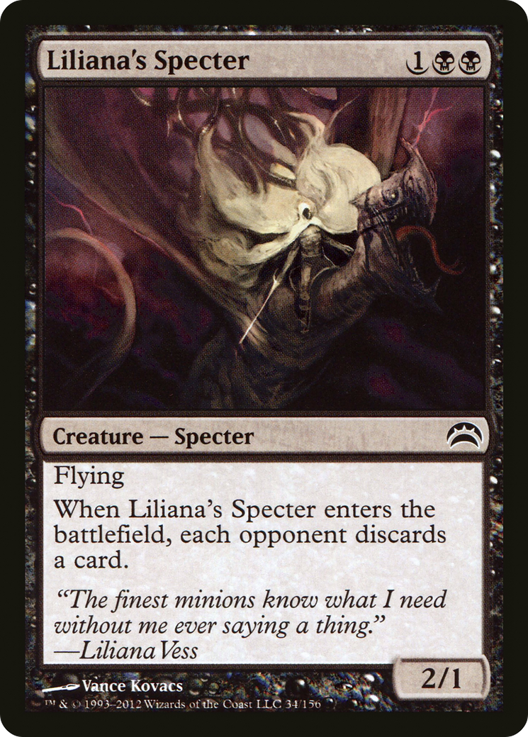 Liliana's Specter (PC2-034)  - Planechase 2012