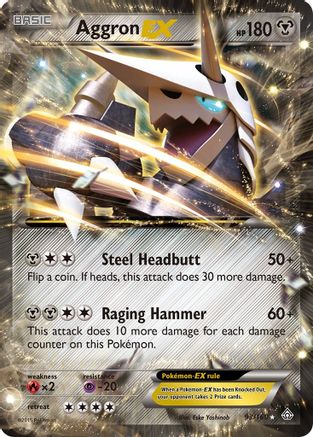 Aggron EX 093/160 - Holofoil XY  Primal Clash