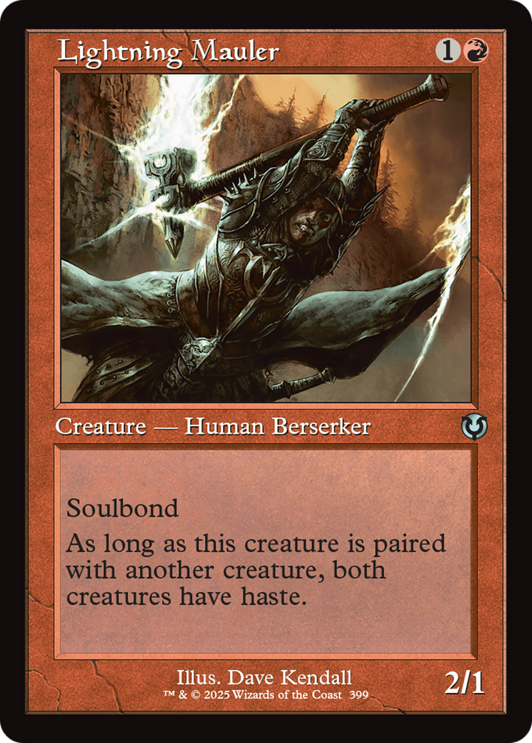 Lightning Mauler (Retro Frame) (INR-399)  Foil - Innistrad Remastered