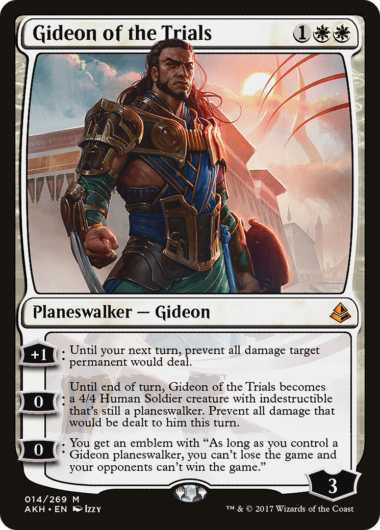 Gideon of the Trials (AKH-014)  Foil - Amonkhet