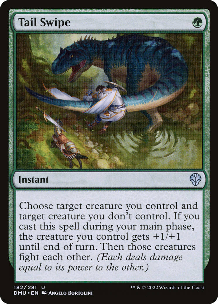 Tail Swipe (DMU-182)  Foil - Dominaria United