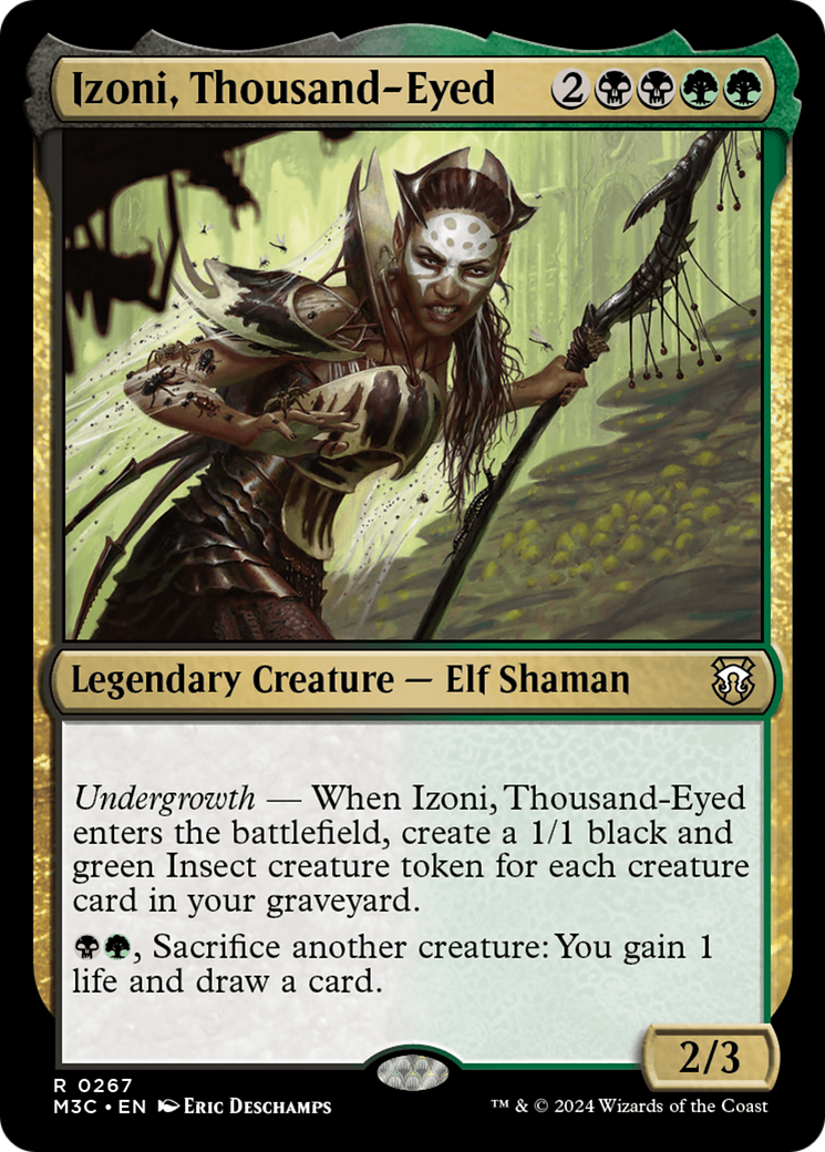 Izoni, Thousand-Eyed (M3C-267)  - Modern Horizons 3 Commander