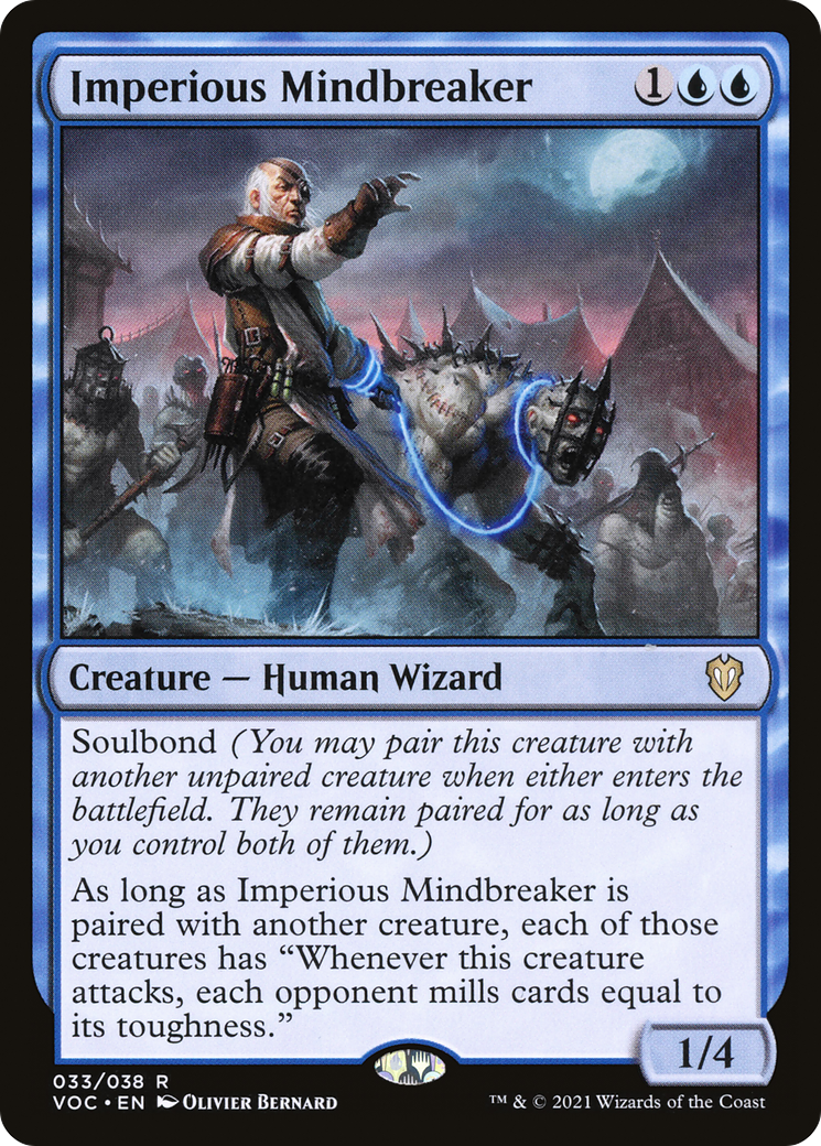 Imperious Mindbreaker (VOC-033)  - Crimson Vow Commander