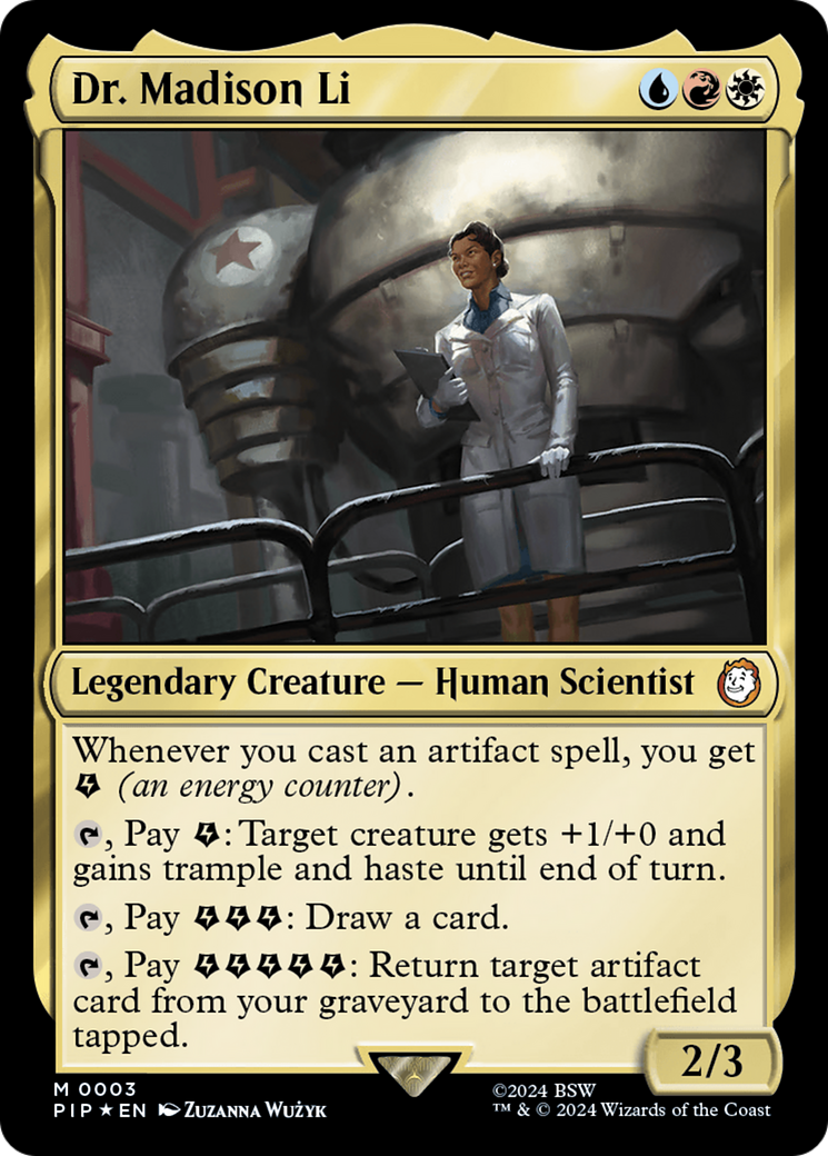 Dr. Madison Li (PIP-003)  Foil - Fallout