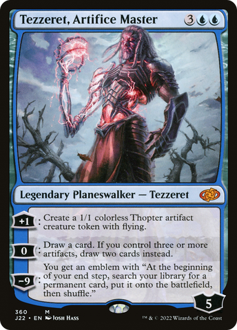 Tezzeret, Artifice Master (J22-360)  - Jumpstart 2022