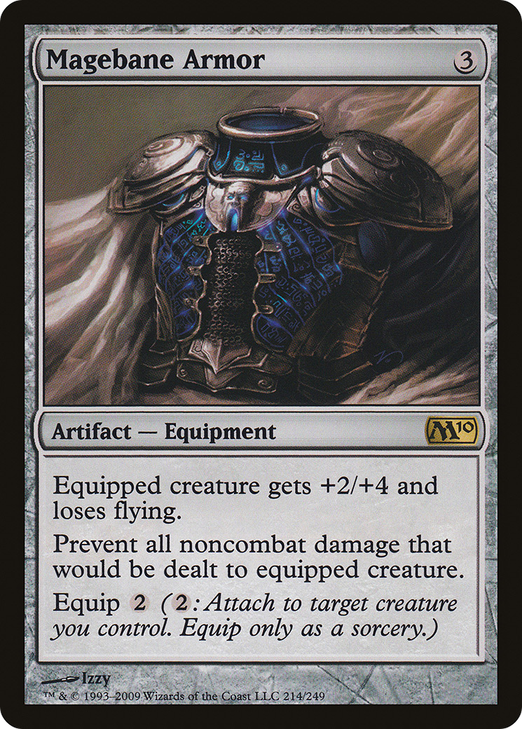 Magebane Armor (M10-214)  Foil - Magic 2010
