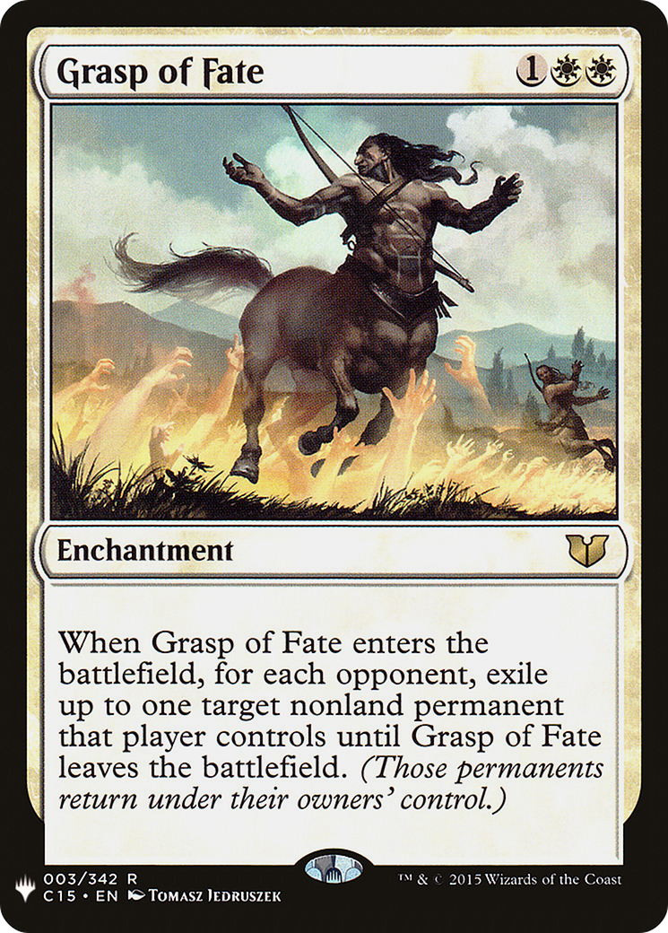 Grasp of Fate (LIST-C15-3)  - The List