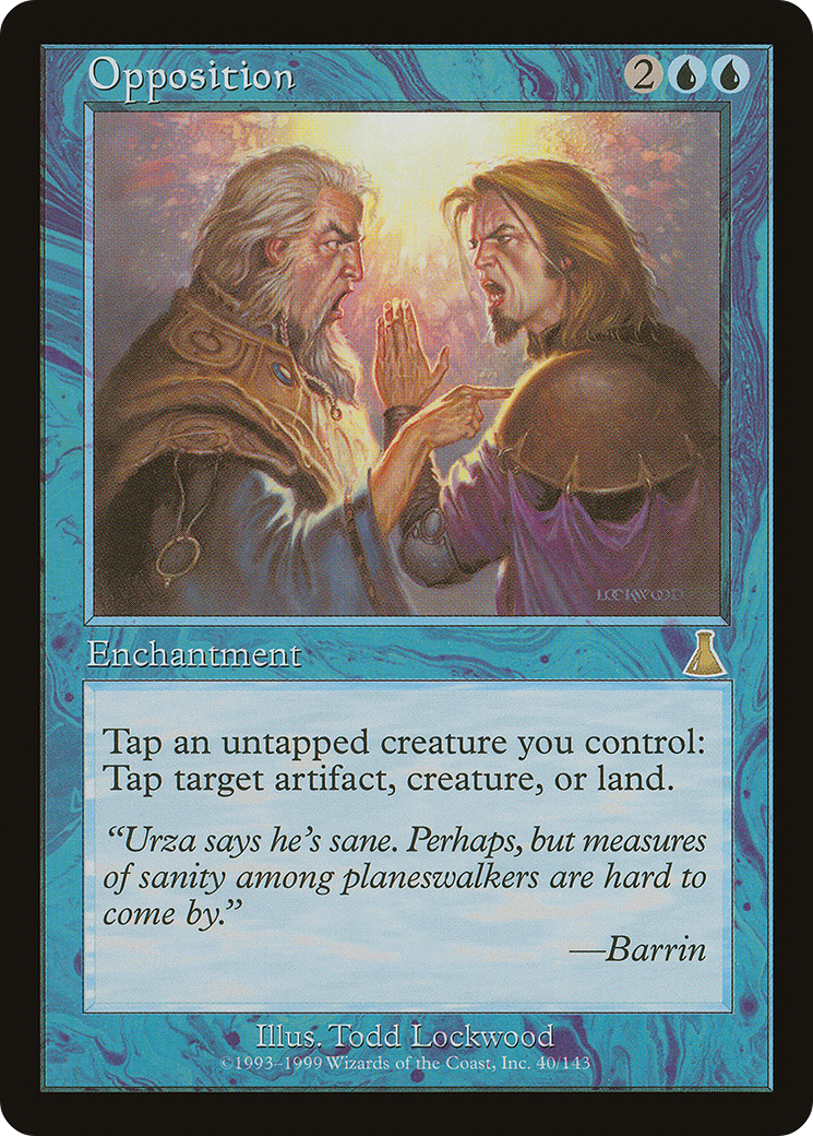 Opposition (UDS-040)  - Urza's Destiny