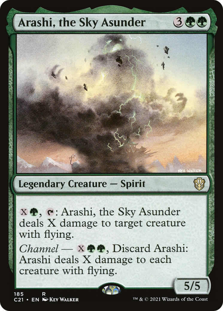 Arashi, the Sky Asunder (C21-185)  - Commander 2021