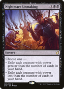 Nightmare Unmaking (C19-020)  - Commander 2019