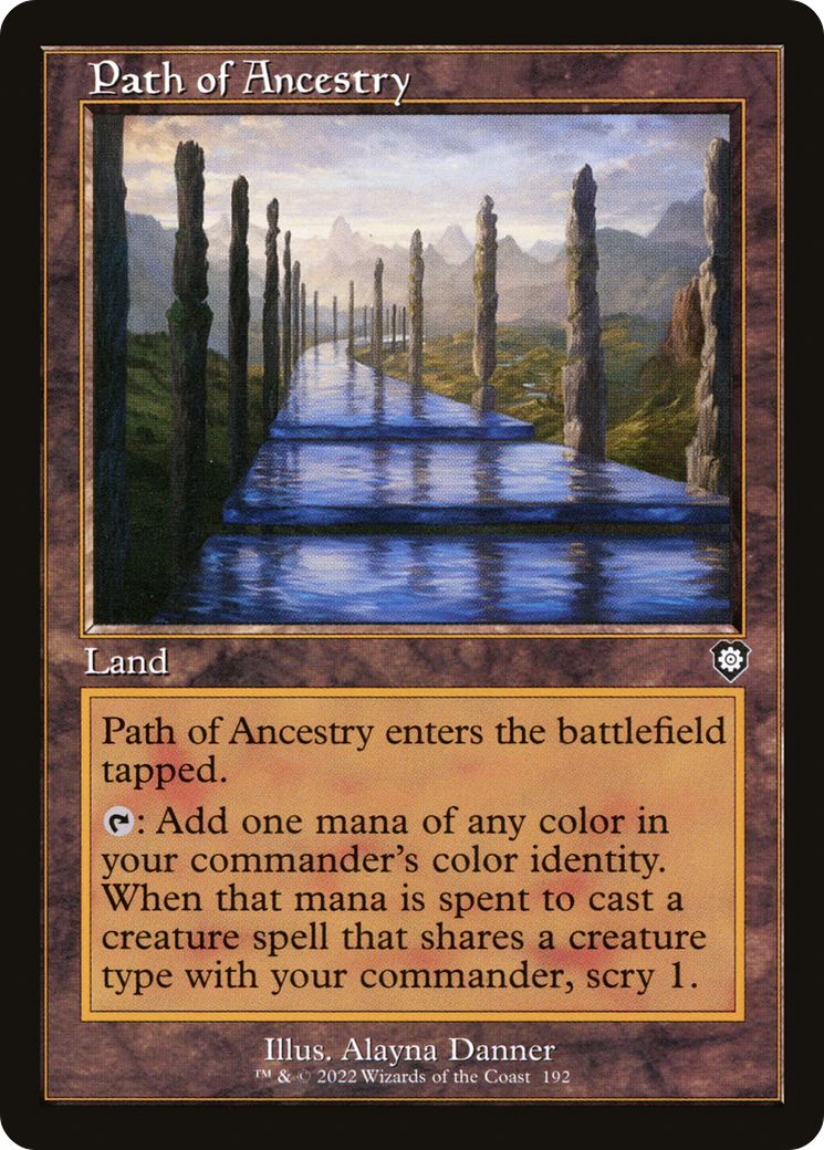 Path of Ancestry (Retro Frame) (BRC-192)  - The Brothers' War Commander