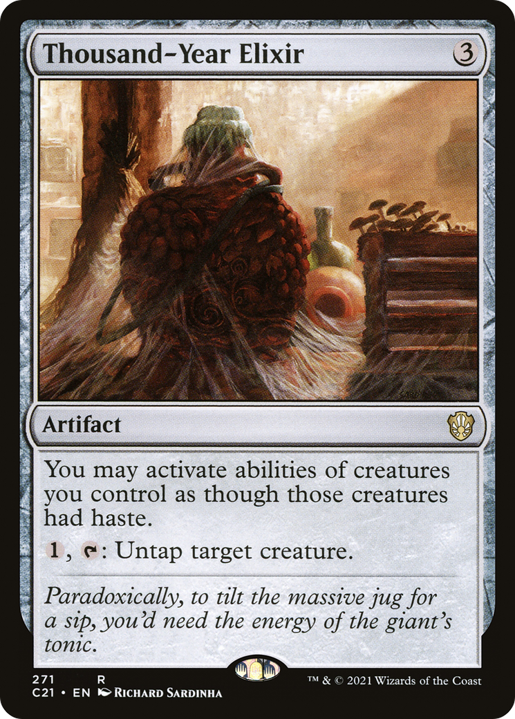 Thousand-Year Elixir (C21-271)  - Commander 2021