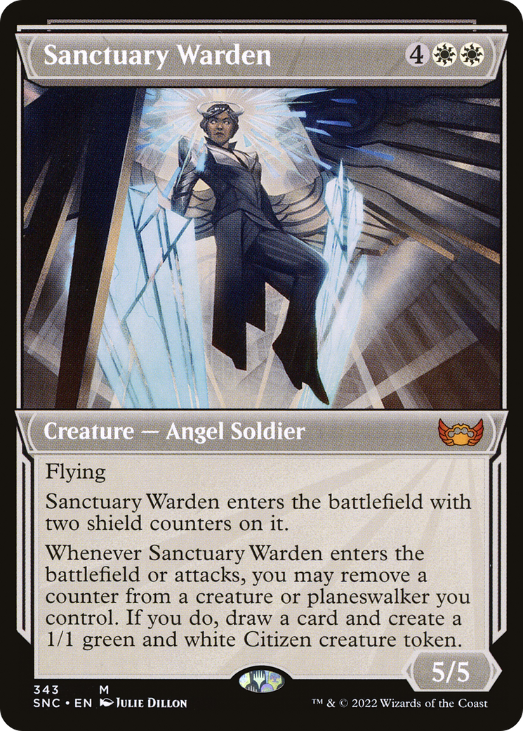 Sanctuary Warden (Showcase) (SNC-343)  - Streets of New Capenna: (Showcase)