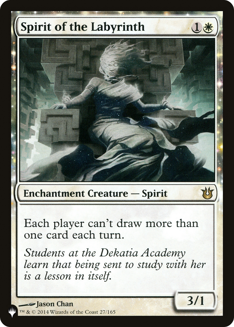 Spirit of the Labyrinth (LIST-27/165)  - The List: (enchantment)