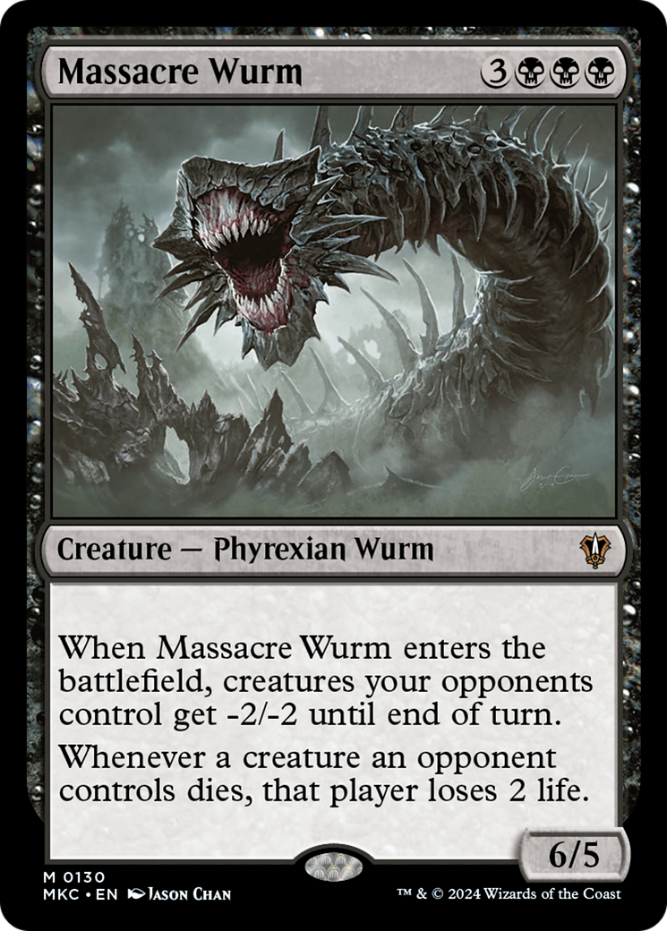 Massacre Wurm (MKC-130)  - Murders at Karlov Manor Commander