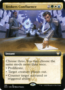 Brokers Confluence (Extended Art) (NCC-168)  - New Capenna Commander: (Extended Art)