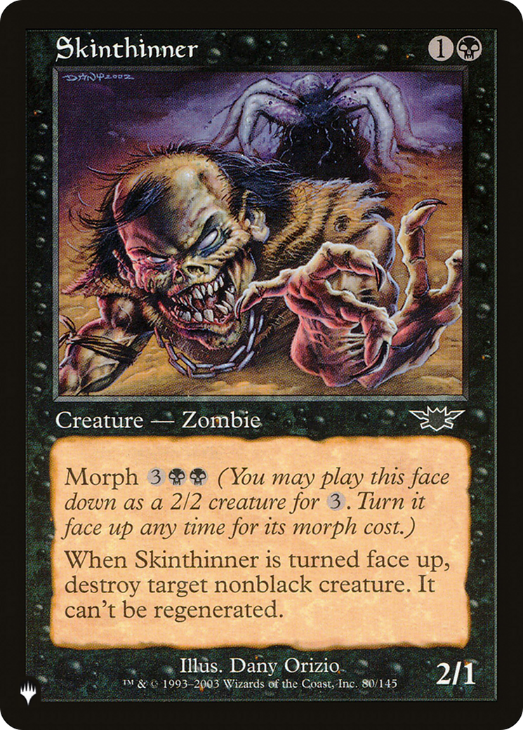 Skinthinner (LIST-LGN-80)  - The List