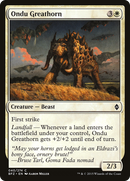 Ondu Greathorn (BFZ-040)  - Battle for Zendikar