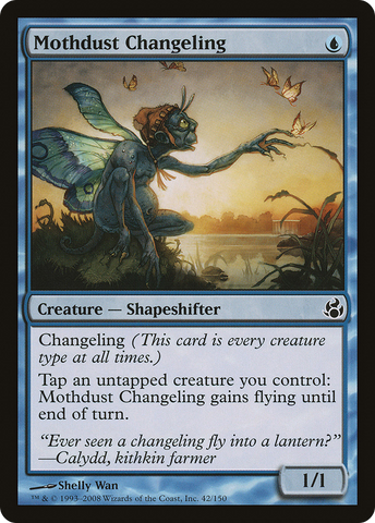 Mothdust Changeling (MOR-042)  Foil - Morningtide