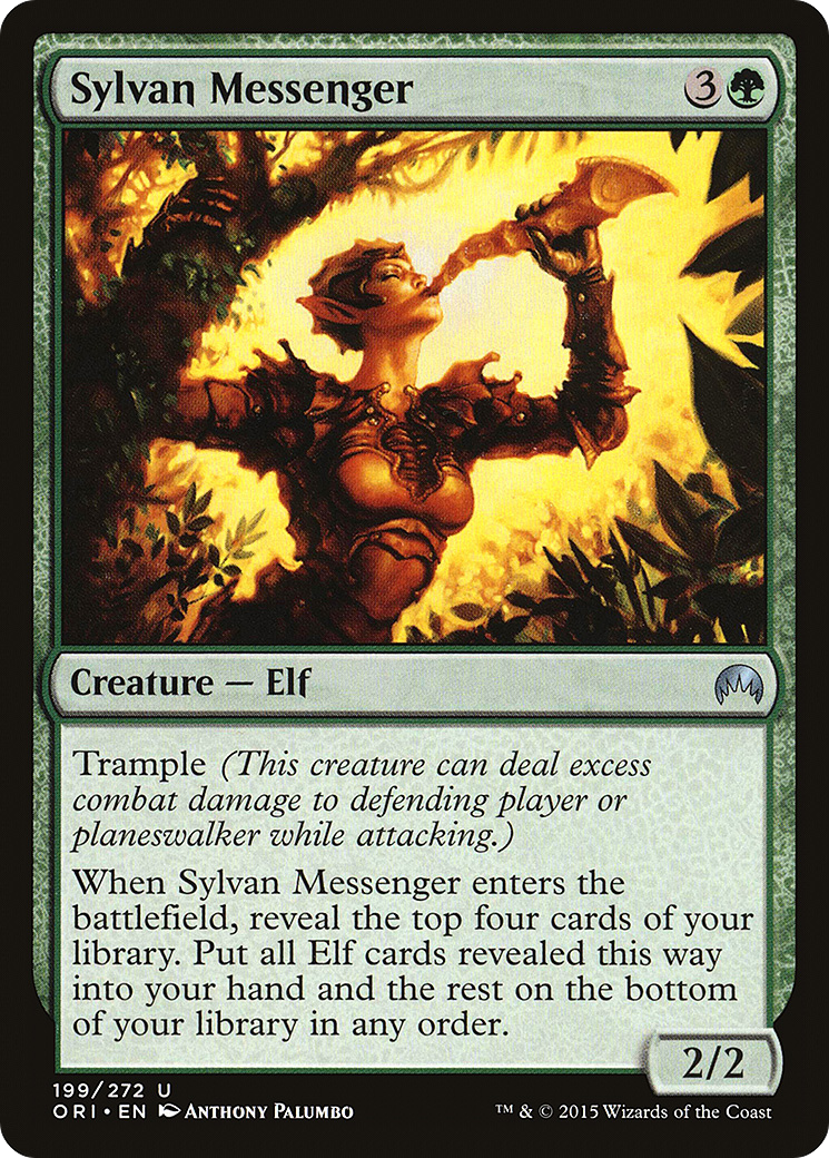 Sylvan Messenger (ORI-199)  - Magic Origins