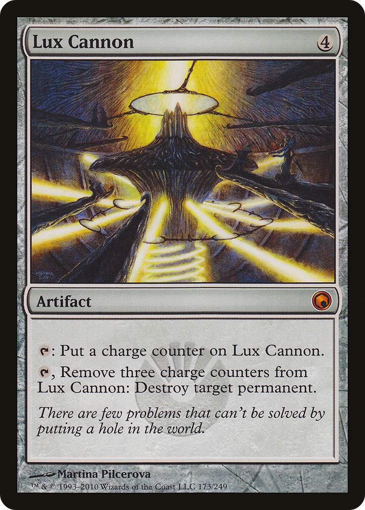 Lux Cannon (SOM-173)  - Scars of Mirrodin