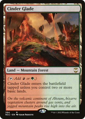 Cinder Glade (NCC-394)  - New Capenna Commander