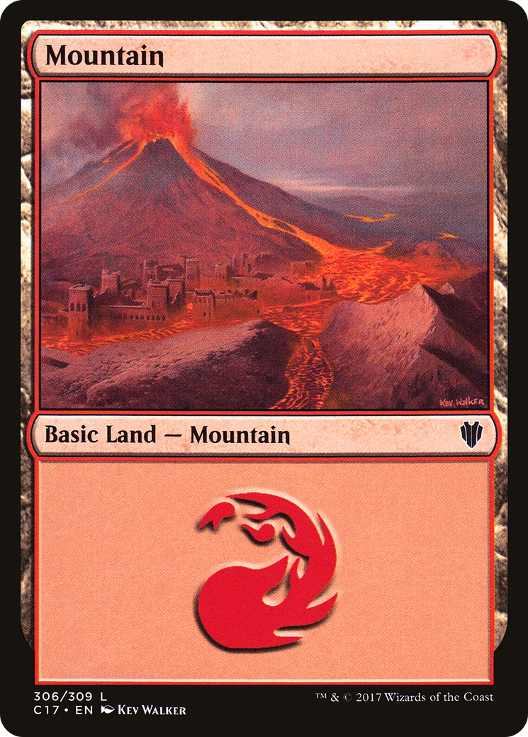 Mountain (306) (C17-306)  - Commander 2017