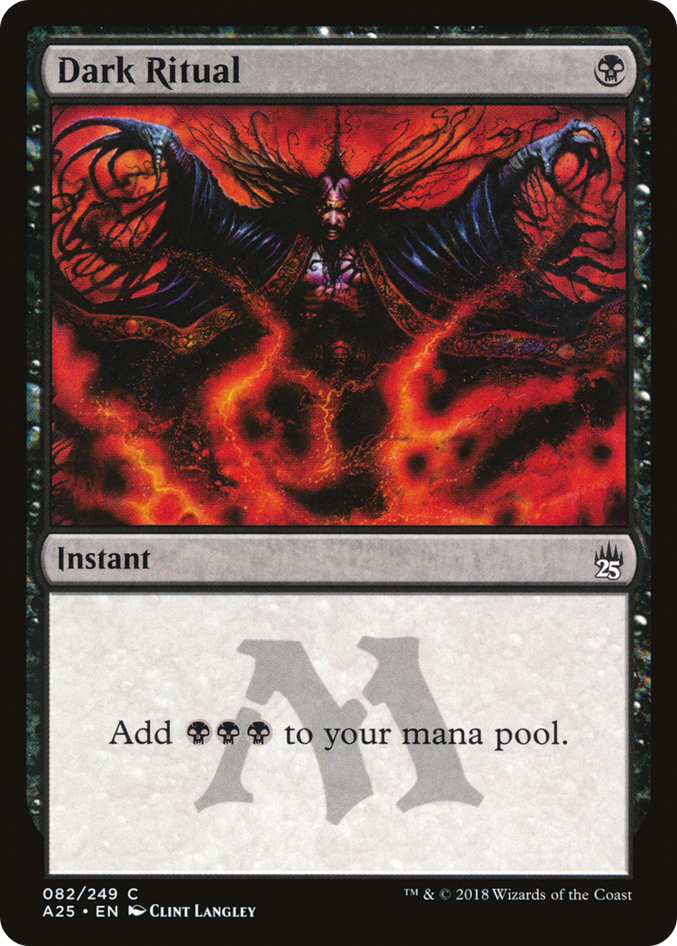 Dark Ritual (A25-082)  Foil - Masters 25