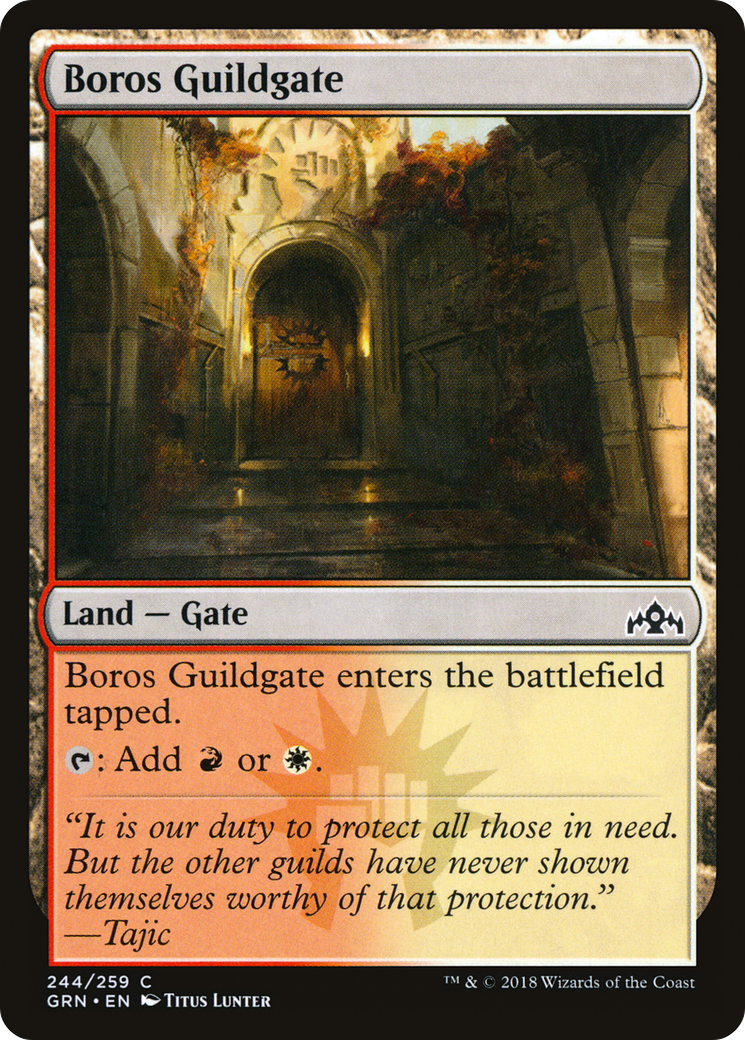 Boros Guildgate (244) (GRN-244)  - Guilds of Ravnica