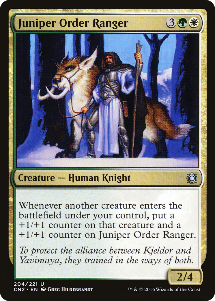 Juniper Order Ranger (CN2-204)  - Conspiracy: Take the Crown