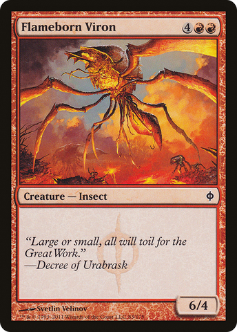 Flameborn Viron (NPH-083)  - New Phyrexia