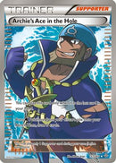 Archie's Ace in the Hole ( Full Art)  - Holofoil XY  Primal Clash