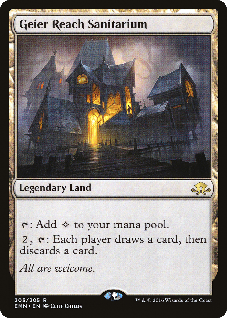 Geier Reach Sanitarium (EMN-203)  - Eldritch Moon
