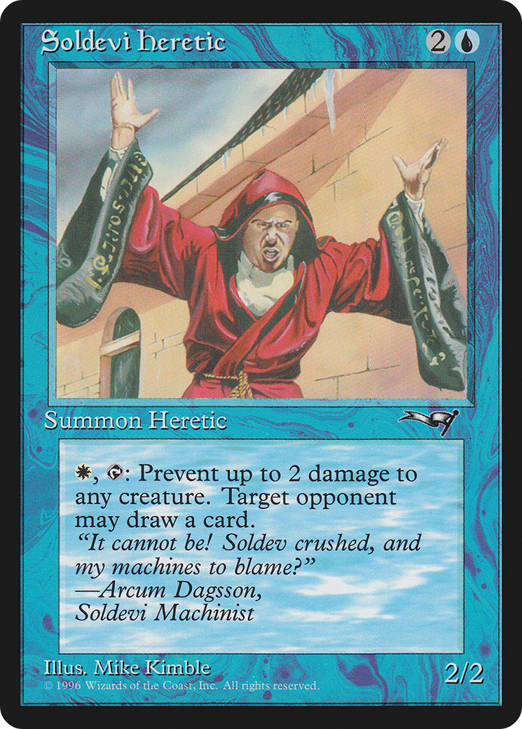 Soldevi Heretic (ALL-050)  - Alliances