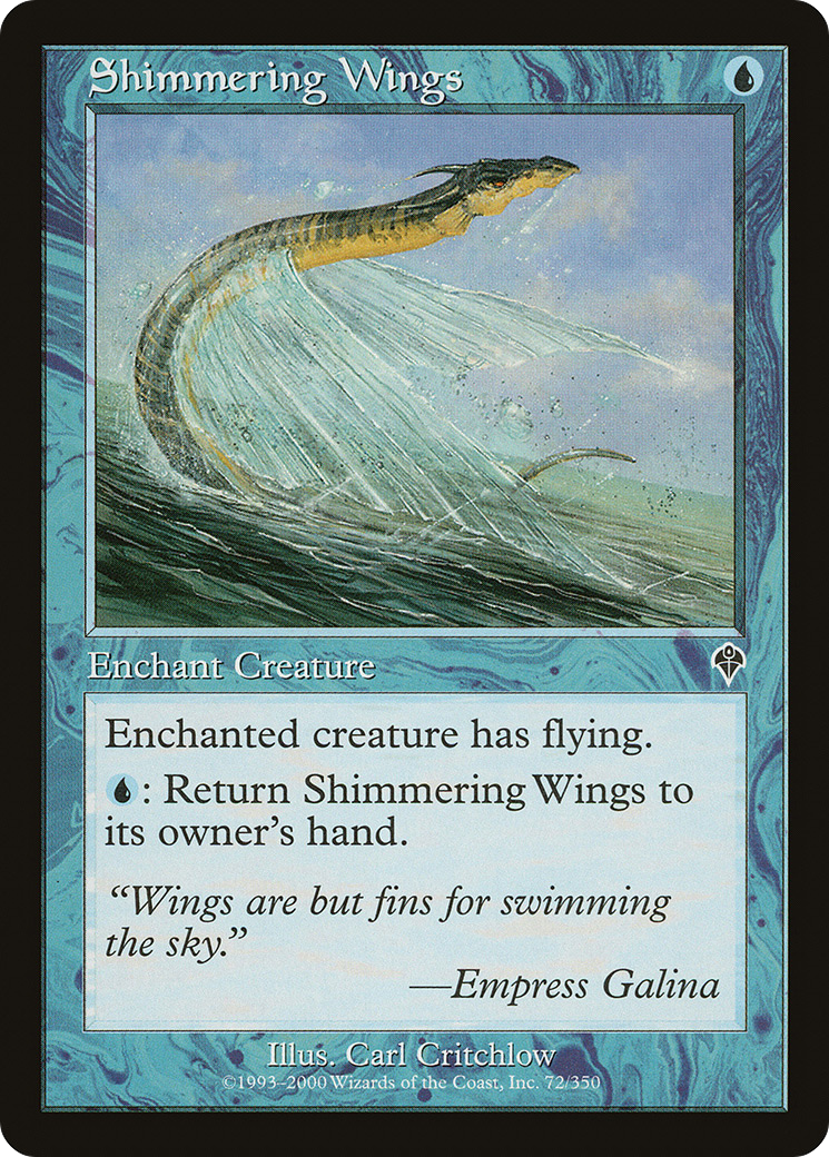 Shimmering Wings (INV-072)  Foil - Invasion