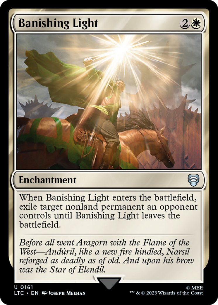 Banishing Light (LTC-161)  - Tales of Middle-earth Commander
