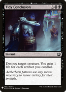 Tidy Conclusion (LIST-KLD-103)  - The List