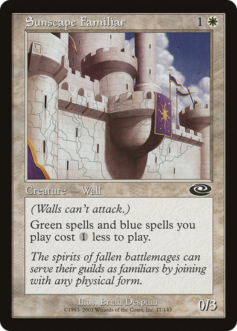 Sunscape Familiar (PLS-017)  Foil - Planeshift