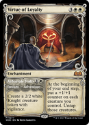 Virtue of Loyalty (Showcase) (WOE-277)  - Wilds of Eldraine: (Showcase)
