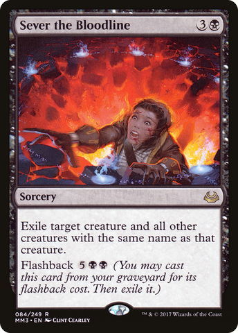 Sever the Bloodline (MM3-084)  Foil - Modern Masters 2017