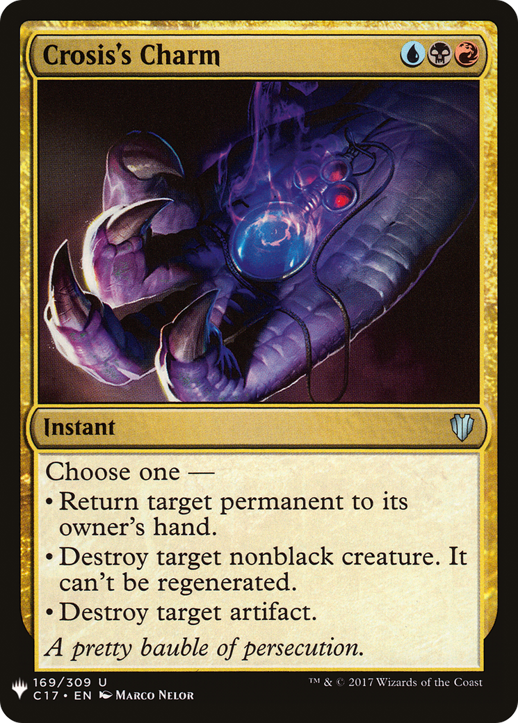 Crosis's Charm (LIST-169)  - The List